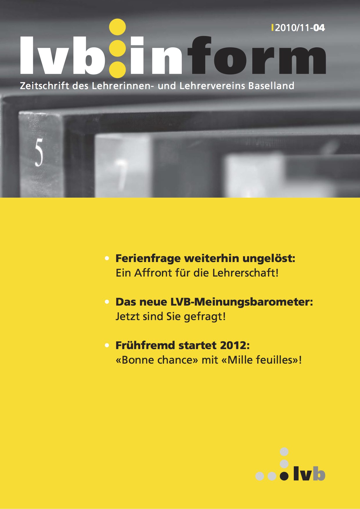 lvb.inform 2010/2011-04 Mai 2011